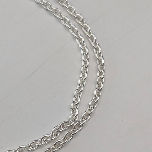 1977年 英国 純銀製 ジュビリーインゴットペンダント計20.1g 純銀ネックレス付 RJ